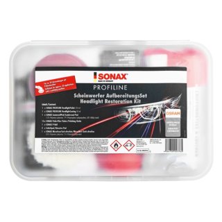 Sonax Profiline Scheinwerfer Aufbereitungsset
