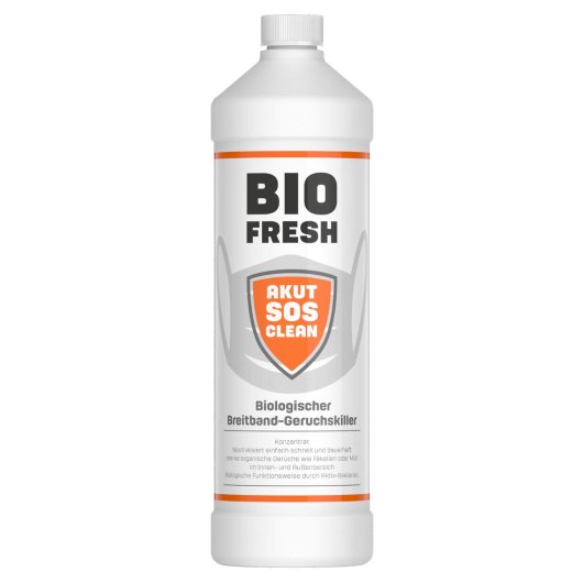 Akut SOS Clean Bio Fresh Biologischer Breitband-Geruchskiller, 1000ml