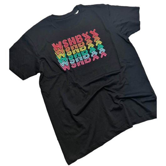 WSHBXX Retro Collection T-Shirt schwarz