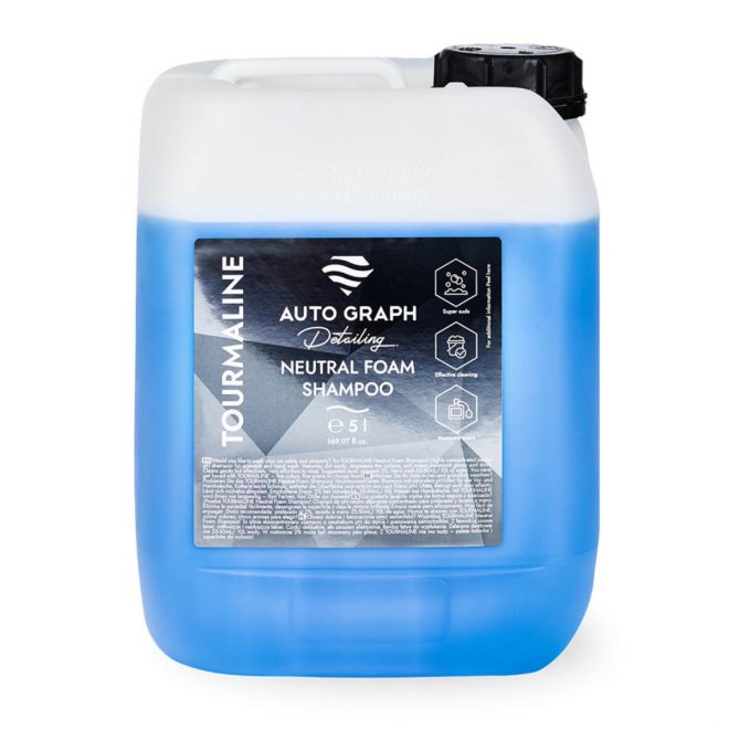 Auto Graph Tourmaline Neutral Foam Shampoo BLUE, 5L