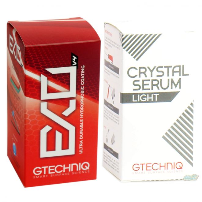 Gtechniq EXO V4 und Crystal Serum Light Set, 2x30ml