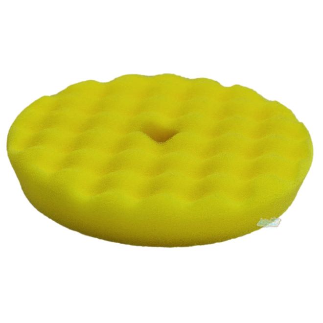 Rupes Rotary Waffle Foam Pad Gelb / Fine, 140mm