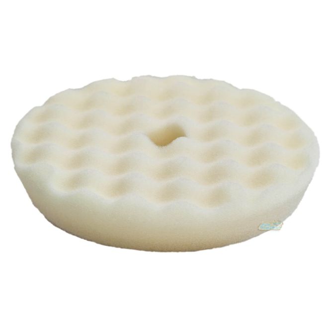Rupes Rotary Waffle Foam Pad Weiß / Ultrafine, 140mm