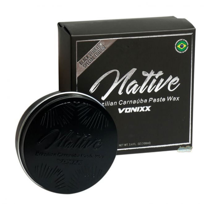 Vonixx Native Brazilian Carnauba Paste Wax - Black Edition, 100ml